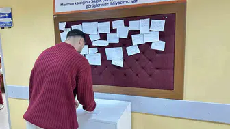 Midyat Devlet Hastanesi'nde şifa bulanlar artık sadece dua etmiyor: Teşekkür Köşesi kuruldu