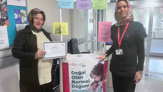 Düzce'de anne adaylarına doğumun doğal süreci anlatıldı