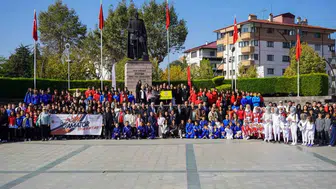 Bolu sokakları spor coşkusuyla hareketlendi: Amatör ruh sahaya indi