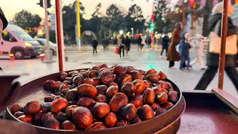 Erzincan sokaklarında kışın habercisi olan o koku yükselmeye başladı