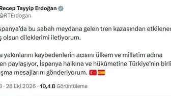 İspanya'daki tren faciası sonrası Ankara'dan taziye ve dayanışma mesajı