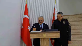 Kayseri'nin yerel yönetiminden emniyet teşkilatına kritik ziyaret