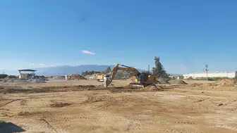 Nazilli'de ağır tonajlı araç trafiğine köklü çözüm: Şoförlerin beklediği park alanı yükseliyor