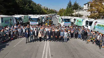 Melikgazi'de sonbahar mesaisi: 300 kişilik dev ordu sahaya indi