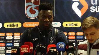 Trabzonspor'un kalesindeki güven: Onana'dan galibiyet sonrası iddialı çıkış