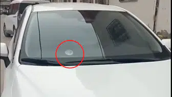 Kızıltepe'de park halindeki araca isabet eden mermi paniğe yol açtı