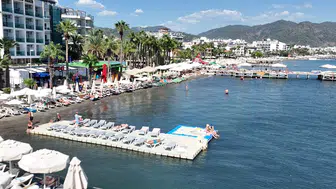 İngiliz turistlerin rotası değişti: Yağmurlu Londra'yı bırakıp Marmaris'in güneşine koştular