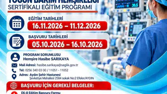 Aydın'da sağlıkta uzmanlık dönemi: Kritik birim için sertifika süreci başlıyor