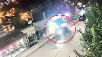 Tunceli'de dehşet anları: Büfe önündeki kalabalığa daldı