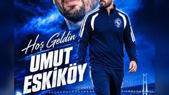 Sarıyer'de teknik adam değişikliği: Umut Eskiköy dönemi resmen başladı