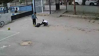 Okul çıkışı yaşanan talihsiz kaza: Müdürün dikkati hayat kurtardı
