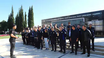 Aksu'da zabıta ekiplerine zorlu görevler için özel savunma eğitimi