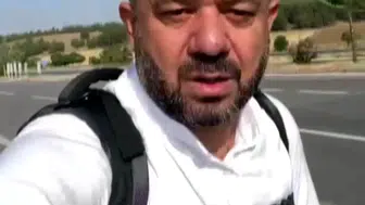 Uçak biletini değil zorlu yolu seçti: Kahramanmaraşlı Ahmet Okur'un kutsal topraklara sıra dışı yolculuğu
