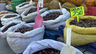 Bolu pazarlarında kışın habercisi: Kestane bereketi başladı