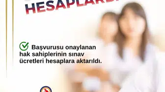 Denizli'de kamu hayali kuran gençlerin sınav ücretleri belediyeden