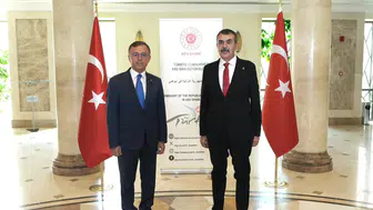 Bakan Tekin'in Abu Dabi mesaisi: Diplomatik temaslar hız kazandı