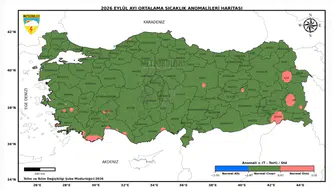 Termometreler 2026 Eylül ayında rekor tazeledi: Son 56 yılın en sıcak 13'üncü dönemi