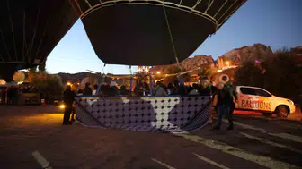 Kapadokya'nın gökyüzünde Gazze için sessiz çığlık: Barış balonları yükseldi