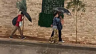 Gaziantep'te aniden bastıran yağış hayatı felç etti