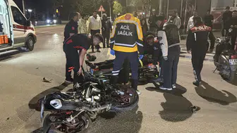 Eskişehir'de motosiklet dehşeti: Ehliyetsiz sürücü kavşağı birbirine kattı