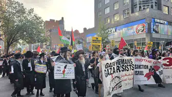 New York sokaklarında üç yıllık öfke: Filistin için binler birleşti