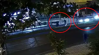 Batman'da yaya geçidinde dehşet anları: Güvenlik kamerası o korkunç çarpışmayı kaydetti