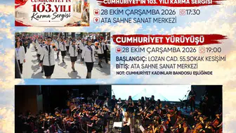Atakum'da Cumhuriyet coşkusu: 103. yıl dönümü için geri sayım başladı