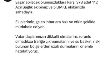 İstanbul'da Sağanak Alarmı: Sağlık Ekipleri Olası Felaketlere Karşı Teyakkuzda