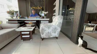 Matbaa makinelerinin gürültüsü yerini kedi mırıltılarına bıraktı