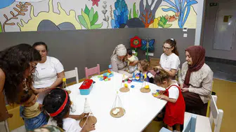 Miniklerin dünyasında oyunla gelen büyük değişim: Mersin'de anneler ve çocuklar aynı sırada