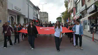 Sinop'ta sporun birleştirici gücü kortejle kutlandı