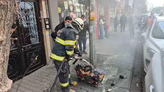Eskişehir'de yürek yakan anlar: Çiçekçi dükkanından geriye sadece küller kaldı