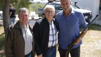 Burhaniyeli avcılar geleneksel bahar buluşmasında bir araya geldi