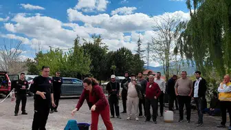 Korkuteli Devlet Hastanesinde yangın tatbikatı yapıldı