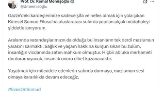 Gazze yolundaki yardım filosuna uluslararası sularda müdahale