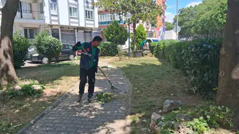 Efeler Belediyesi parkları yaza hazırlıyor