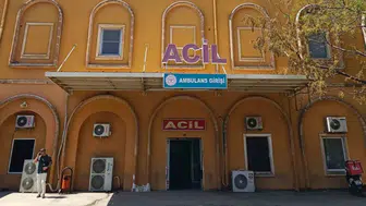 Mardin Kızıltepe'de oyun parkında acı kaza