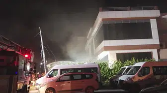 Silivri'deki menteşe fabrikasında gece yarısı yangın paniği