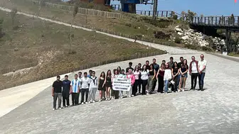 Köyceğizli öğrenciler Babadağ Teleferik tesisinde güvenlik sistemlerini inceledi