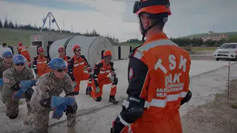 Ankara'da üç ülkenin katılımıyla büyük arama kurtarma provası