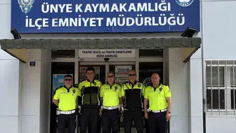 Ünye yollarında bayram mesaisi 24 saat sürüyor