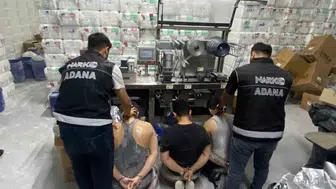 Adana merkezli büyük operasyonla milyonlarca hap ele geçirildi