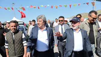 Kayseri'de kurban kesimi için dev organizasyon