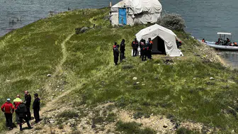 Kayseri'de viyadükten baraja düşen genç baba her yerde aranıyor