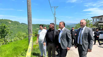 Fatsa'da toprak kaydı üç ev tahliye edildi