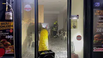 Aydın’da bir mutfakta fritöz alev alınca ortalık karıştı