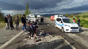 Kayseri Yahyalı yolunda kaza 29 yaşındaki genç hayatını kaybetti