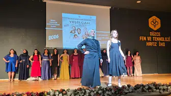 Düzceli gençler Yeşilçam rüzgarını podyuma taşıdı