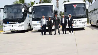 Çukurova Havalimanı yolcusuna 8 yeni otobüsle ulaşım desteği