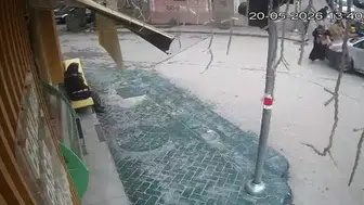 Eskişehir’de sokak ortasında dehşet anları kameraya yansıdı